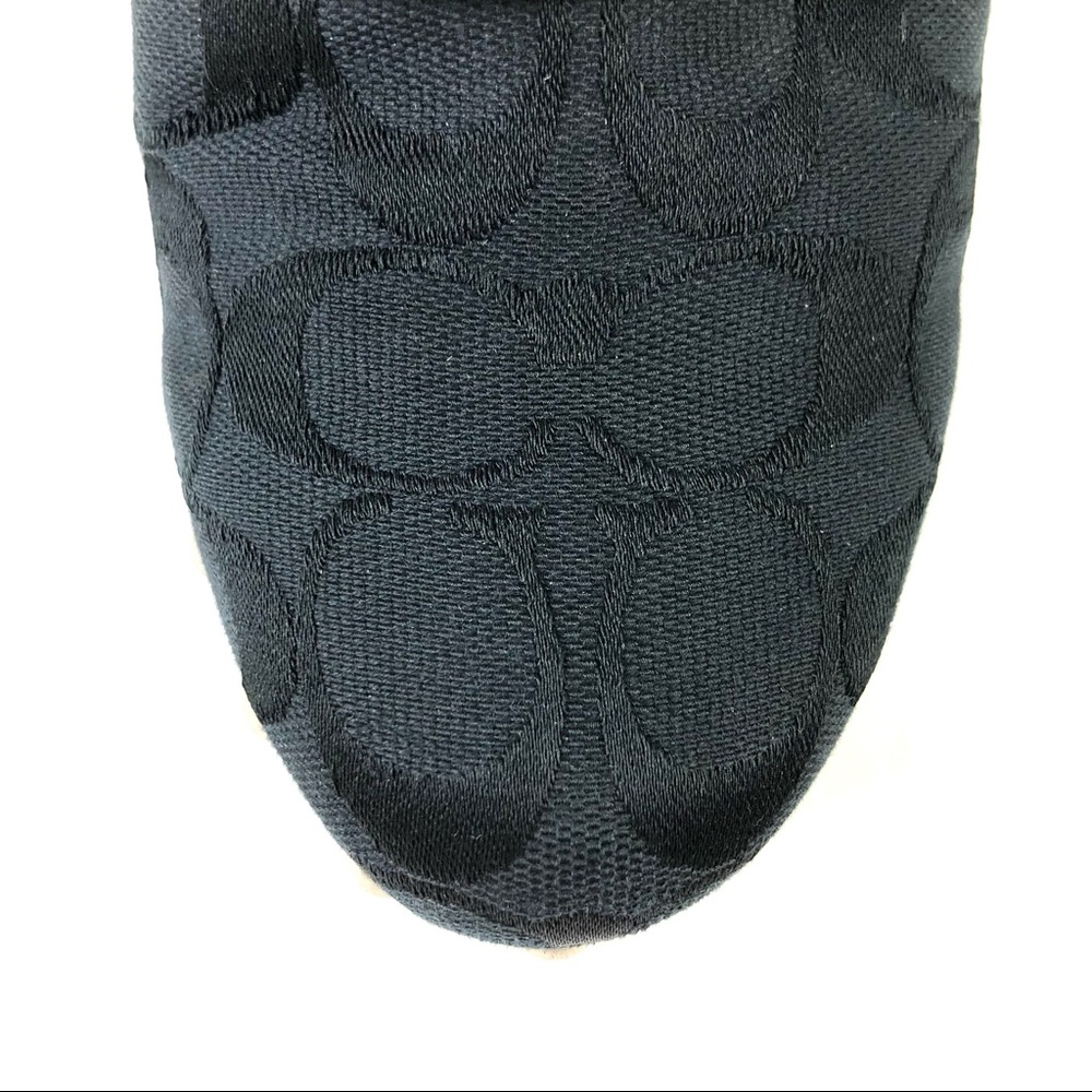Coach Willow Signature C Black Clogs - Picture 5 of 10